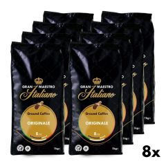 Gemalen Koffie Originale - Gran Maestro Italiano 8x1kg