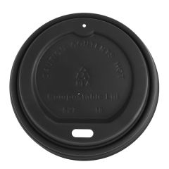 Koffiedeksel BIO zwart 