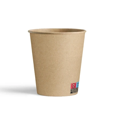 Kartonnen Espressobeker Kraft 100cc/4oz - 1.000 st/ds.
