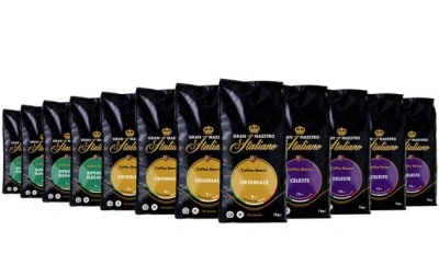 Kennismakingspakket Gran Maestro 12x1kg Originale, Espresso, Celeste