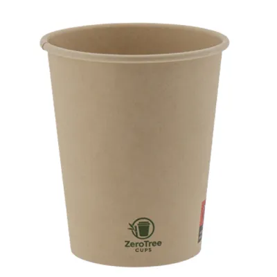 Bamboe Koffiebekers 200cc (8oz) ZeroTree – Stevig & Lekvrij – 1.000 stuks